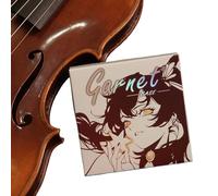 Set completo di corde per violino 4/4 | nucleo sintetico di alta qualità di calibro medio, ferita in argento D & G, rivestimento in alluminio A, suono ricco, sensazione morbida, maggiore brillantezza