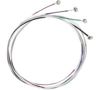 Set completo di corde per violino, corde per violino, corda classica in argento, corda per violino con anima in acciaio, accessori e parti per corde da orchestra