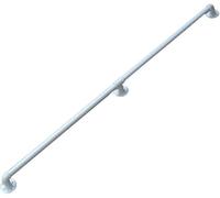 Set completo di corrimano di sicurezza per scale interne/esterneRinghiere bianche (100 cm) perfetto per la protezione delle scale e soluzioni di sicurezza