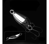 Set completo di esche da pesca 28 pezzi spinner in metallo con contenitore porta