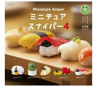 Set Completo Di Figure Miniature Sniper 4 Di Takara Tomy Arts Con Panda Ana