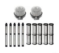 Set completo di filtri spray airless, efficienza migliorata, compatibile con modelli 390 395 490 495 5956712, filtrazione efficace delle impurità