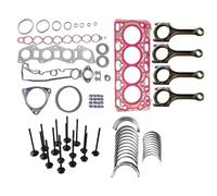 Set completo di guarnizioni motore, cuscinetti pistone, guscio valvola, biella 2.0 LT compatibile con Volvo S60 S90 V60 V90 XC60 XC90 2.0L L4 GAS(Carbon Fiber)