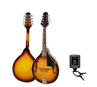 Set Completo Di Otto Strumenti A Mandolino A Corde Rosso Vino Per Suonare E Fare Pratica Mandolino Standard(3)