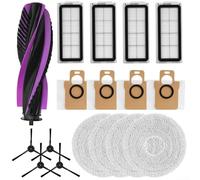 Set completo di pezzi di ricambio per aspirapolvere robot JONR P20 PRO e T5 PRO con spazzola laterale e filtro (A)