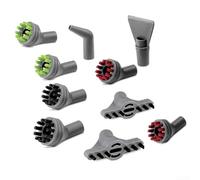 Set completo di ricambio per pulitore a vapore Bissell serie 39N7 e 2994B con spazzole multiple, spazzole per malta, raschietto e concentratore angolare per una pulizia profonda