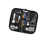 Set completo di riparazione orologi 138 strumenti professionali in acciaio inox componenti per la manutenzione e le modifiche degli orologi fai da te strumento di riparazione
