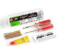 Set completo di riparazione per bicicletta, 8 pezzi, Barbieri per pneumatici Tubeless e TL-Ready, con contenitore portatile