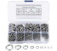 Set completo di rondelle a molla 600 pezzi adatte per lavori di costruzione