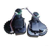 Set completo di ruote destra e sinistra per Tefal Explorer Serie 20 Compatibilità con aspirapolvere robot Isweep x3 (ruota destra + ruota sinistra)