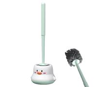 Set Completo di Spazzola per la Toilette | Accessorio per Pulizia WC - Pulitore Angoli Morti Senza Perforazione Utensili per la Pulizia Domestica per Bagni d'Albergo e