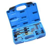 Set completo di strumenti per la manutenzione della spina di preriscaldamento con custodia e strumenti di rimozione candelette universali, compatibilità del veicolo Set di attrezzi per garage