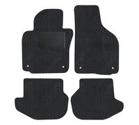 Set completo di tappetini auto in EVA adatti per VW Eos 2006-2015 (con rinforzo