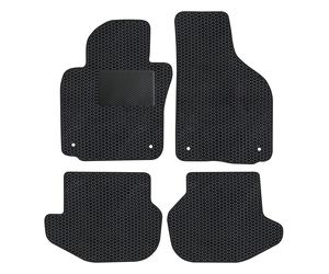 Set completo di tappetini auto in EVA adatti per VW Eos 2006-2015 (con rinforzo
