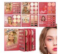 Set completo di trucco viso - 6 pannelli cosmetici opachi e lucidi | Set di trucco ombretto e highlighter,Per scena Incontri Viaggi Trasporti Fotografia Madre Moglie