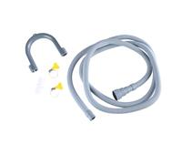Set completo di tubi di scarico con staffa e morsetti per tubi di scarico, set di drenaggio multiuso per installazione multifunzione, accessori idraulici generali