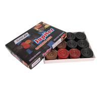 Set Completo Di Uomini In Legno Per Carrom | Confezionato | JUPITER