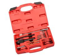 Set completo di utensili per la manutenzione del motore, 16 pezzi, professionale in acciaio al carbonio, per la rimozione delle candelette, con custodia per la manutenzione delle candelette