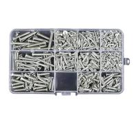 Set completo di viti essenziali per la raccolta di viti, chiodi di fissaggio a vite per case e uso professionale in vari progetti