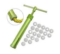 Set Completo Estrusore Argilla Strumento per Pasta di Zucchero Artigianato e Dec