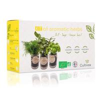 ® Set completo Fai crescere le tue di erbe aromatiche 100% semi ecologici e