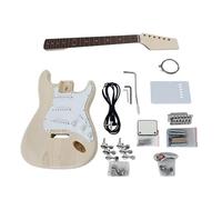 Set Completo Fai Da Te Per Kit Chitarra Elettrica ST TL Corpo In Tiglio Collo Non Finito Tutto L'hardware (Color : 02)