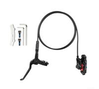 Set completo freno idraulico a 2 pistoni, tubi flessibili anteriori destro da 800 mm e posteriore sinistro da 1450 mm, ideali per ottimizzare le prestazioni del freno (kit posteriore sinistro)