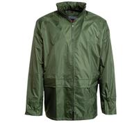 SET COMPLETO GIACCA PANTALONE ANTIPIOGGIA ANTI VENTO IMPERMEABILE 100%