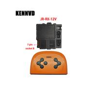 (Set completo JR-RX-12V B) Ricevitore e telecomando per auto elettrica per bambini, telecomando universale