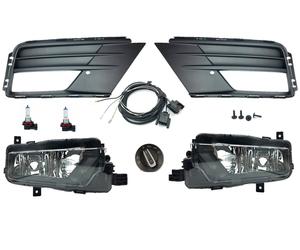 Set Completo Kit Fendinebbia Halogen H8 H11 35 W 12 V per Caddy 4 Paraurti