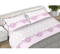 Set Completo Lenzuola 2 Piazza In 100% Cotone Fantasia Classic C.N.