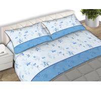 Set Completo Lenzuola 2 Piazza In 100% Cotone Fantasia Jenny C.N.