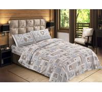 Set Completo Lenzuola Camera Letto In Cotone Made In Italy Varie Fantasie RP