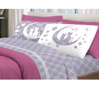 Set Completo Lenzuola In 100% Cotone Linea Pensieri Delicati Dillo Alla Luna