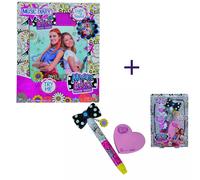 SET COMPLETO Maggie & Bianca Music Diary di Simba +Maggie & Bianca Secret Pen