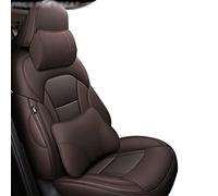 Set Completo Pelle Copertura Sede Automobile Per Nissan Per Qashqai J10 J11 Per I Calci Per X Trail T31 T32 Per Teana J32 Per Tiida Per Versa Per Navara D40 Protezione Sedile(Caffè,Deluxe)