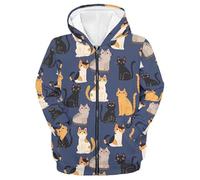 Set completo per bambini e ragazzi tuta da viaggio a maniche lunghe costume da ragazzo Autunno Inverno Primavera Suit Animale Stampa set di sudore con cerniera completa Bambino 2-7 Anni