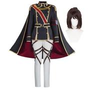 Set completo per cosplay di Levi/Hange Zoe/Armin Arlert/Historia Reiss | Costume da mantello uniforme anime, giacca, set completo, costume di carnevale per feste di Halloween, travestimento