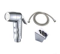 Set completo per doccetta con tubo antiruggine da 1,5 metri e interruttore di controllo del flusso compatibile con raccordi standard G1/2 per bagno