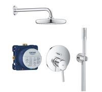 set completo per doccia Grohe Concetto con soffione Tempesta 210 mm - ROUND205