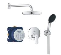 set completo per doccia Grohe Eurosmart Cosmopolitan con soffione Tempesta 210 mm - ROUND216