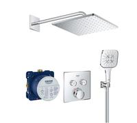 set completo per doccia Grohe Grohtherm SmartControl Rainshower 310 Mono Cube, finitura cromo lucido - CUBE251