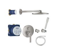 set completo per doccia Grohe Lineare con soffione Rainshower 310 SmartActive supersteel - COLOR361