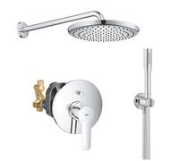 set completo per doccia Grohe Start con soffione Vitalio Start 250 mm - ROUND303