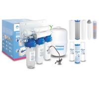 Set completo per filtrazione a osmosi inversa USTM RO6 RO6WFUYOUNG, cartuccia filtrante per sistemi di osmosi inversa USTM SET15