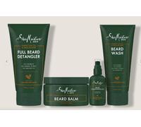 Set Completo Per La Cura Della Barba SheaMoisture - Oli Di Maracuja E Shea X 4