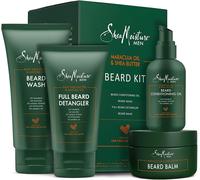 Set Completo Per La Cura Della Barba SheaMoisture - Oli Di Maracuja E Shea X 4