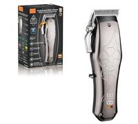 Set completo per la toelettatura, set regalo per tagliacapelli, rasoio per testa con filo, regolabarba da uomo, trimmer per barba corta, taglio personale, set per la toelettatura maschile