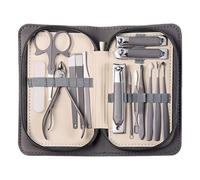Set completo per manicure, testa arrotondata ergonomica e taglio preciso, set completo per manicure per mani e piedi, per manicure, madre, fidanzata, salone, casa, viaggi, pratica quotidiana e