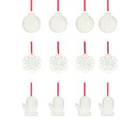 Set Completo Per Pendant Natalizi In Legno
